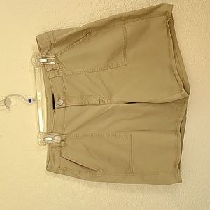 Lane Bryant tan shorts w/ cargo pockets, size 16